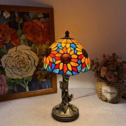 Bordlampe i Tiffany-Stil...