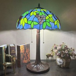 Bordlampe i Tiffany-Stil...