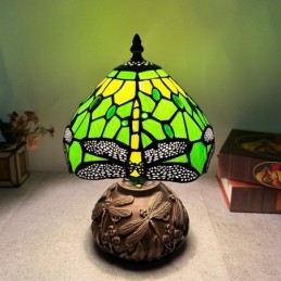 Bordlampe i Tiffany-Stil...