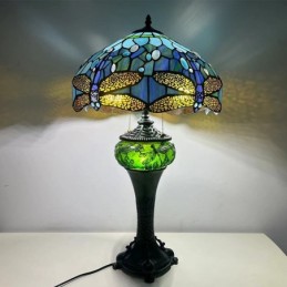 Bordlampe i Tiffany-Stil...