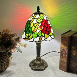 Bordlampe i Tiffany-Stil...