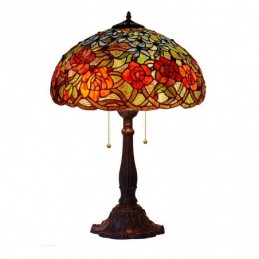 Bordlampe i Tiffany-Stil...