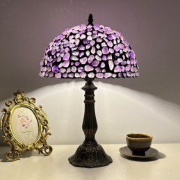 Bordlampe i Tiffany-Stil...