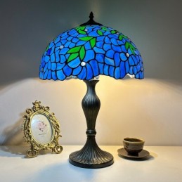 Bordlampe i Tiffany-Stil...