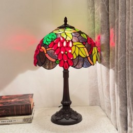 Bordlampe i Tiffany-Stil...