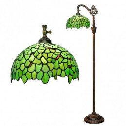 Gulvlampe i Tiffany-Stil...