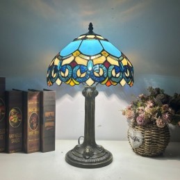Lampe i Tiffany-Stil med...