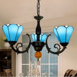 Lysekrone i Tiffany-Stil...