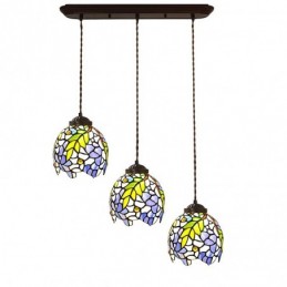 Pendellampe i Tiffany-Stil...