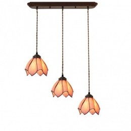 Pendellampe i Tiffany-Stil...