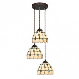 Pendellampe i Tiffany-Stil...