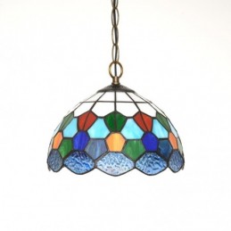 Pendellampe i Tiffany-Stil...
