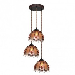 Pendellampe i Tiffany-Stil...