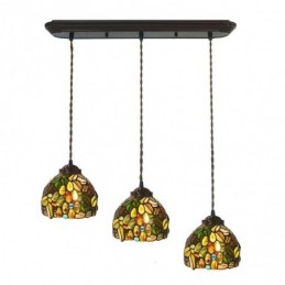 Pendellampe i Tiffany-Stil...
