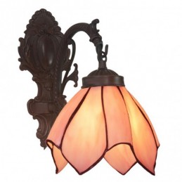 Væglampe i Tiffany-Stil med...